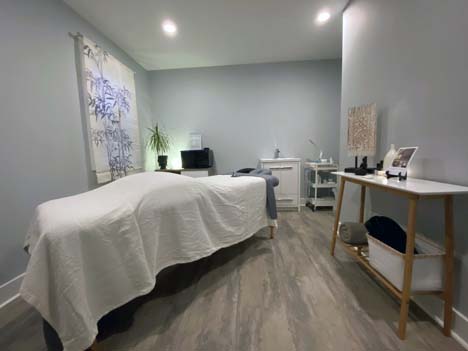 Interior of BeTouched Wellness Studio